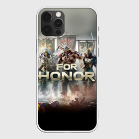 Чехол для iPhone 12 Pro Max с принтом For Honor , Силикон |  | and | hack | slash | викинг | за честь | игра | оружие | рыцарь | самурай | стратегия | файтинг