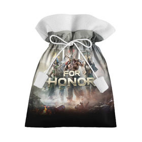 Подарочный 3D мешок с принтом For Honor , 100% полиэстер | Размер: 29*39 см | Тематика изображения на принте: and | hack | slash | викинг | за честь | игра | оружие | рыцарь | самурай | стратегия | файтинг