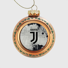 Стеклянный ёлочный шар с принтом JUVENTUS. , Стекло | Диаметр: 80 мм | cr7 | juve | juventus | ronaldo | texture | брызги красок | герб италии | гранж | звезда | роналдо | текстура | флаг италии | ювентус