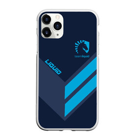 Чехол для iPhone 11 Pro Max матовый с принтом TEAM LIQUID E-SPORT , Силикон |  | 2019 | blue | cybersport | esport | liquid | logo | pro league | team | team liquid | киберспорт | логотип | тим ликвид | фирменные цвета