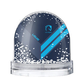 Снежный шар с принтом TEAM LIQUID E-SPORT , Пластик | Изображение внутри шара печатается на глянцевой фотобумаге с двух сторон | 2019 | blue | cybersport | esport | liquid | logo | pro league | team | team liquid | киберспорт | логотип | тим ликвид | фирменные цвета
