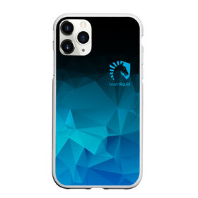 Чехол для iPhone 11 Pro Max матовый с принтом TEAM LIQUID E-SPORT , Силикон |  | 2019 | blue | cybersport | esport | liquid | logo | pro league | team | team liquid | киберспорт | логотип | тим ликвид | фирменные цвета