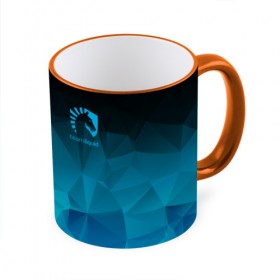 Кружка 3D с принтом TEAM LIQUID E-SPORT , керамика | ёмкость 330 мл | 2019 | blue | cybersport | esport | liquid | logo | pro league | team | team liquid | киберспорт | логотип | тим ликвид | фирменные цвета