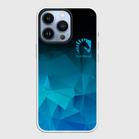 Чехол для iPhone 13 Pro с принтом TEAM LIQUID E SPORT ,  |  | 2019 | blue | cybersport | esport | liquid | logo | pro league | team | team liquid | киберспорт | логотип | тим ликвид | фирменные цвета