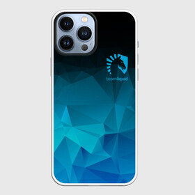 Чехол для iPhone 13 Pro Max с принтом TEAM LIQUID E SPORT ,  |  | 2019 | blue | cybersport | esport | liquid | logo | pro league | team | team liquid | киберспорт | логотип | тим ликвид | фирменные цвета