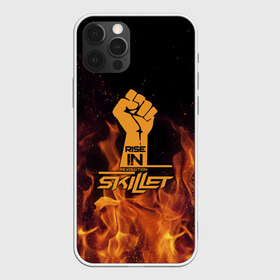 Чехол для iPhone 12 Pro Max с принтом Rise in revolution - Skillet , Силикон |  | Тематика изображения на принте: skilet | skillet | альтернативный | гранж | группа | джен леджер | джон купер | индастриал | кори купер | метал | ню | пост | рок | сет моррисон | симфоник | скилет | хард | христианский