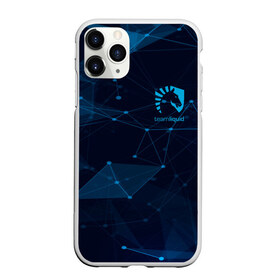 Чехол для iPhone 11 Pro Max матовый с принтом TEAM LIQUID E-SPORT , Силикон |  | 2019 | blue | cybersport | esport | liquid | logo | pro league | team | team liquid | киберспорт | логотип | тим ликвид | фирменные цвета