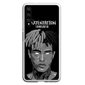 Чехол для Honor 20 с принтом Xxxtentation RIP , Силикон | Область печати: задняя сторона чехла, без боковых панелей | Тематика изображения на принте: at | i | look | me | p | r | r.i.p. | revenge | rip | x | xtentation | xxx | рэп