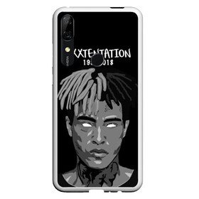 Чехол для Honor P Smart Z с принтом Xxxtentation RIP , Силикон | Область печати: задняя сторона чехла, без боковых панелей | Тематика изображения на принте: at | i | look | me | p | r | r.i.p. | revenge | rip | x | xtentation | xxx | рэп