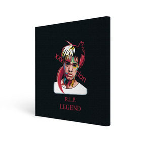 Холст квадратный с принтом XXXTentacion / RIP Legend 2 , 100% ПВХ |  | Тематика изображения на принте: legend | r.i.p. | rap | rip | tentacion | xxxtentacion | джасей онфрой | икс | легенда | покойся с миром | рэп | тентаньсьен | тентасьён | тентасьон | экс