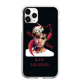 Чехол для iPhone 11 Pro матовый с принтом XXXTentacion RIP Legend 2 , Силикон |  | legend | r.i.p. | rap | rip | tentacion | xxxtentacion | джасей онфрой | икс | легенда | покойся с миром | рэп | тентаньсьен | тентасьён | тентасьон | экс