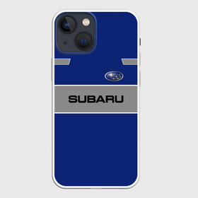 Чехол для iPhone 13 mini с принтом Subaru ,  |  | subaru | марка | машины | субару