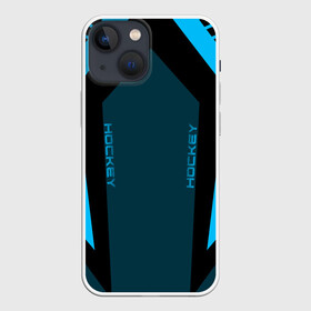 Чехол для iPhone 13 mini с принтом Hockey ,  |  | hockey | sport | борьба | линии | мячом | надпись | полосы | россии | россия | рф | с | сборная | символ | состязание | спорт | спортсмен | флаг | хоккеист | хоккей | шайба | шайбой