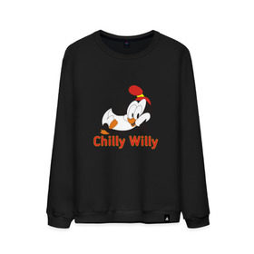 Мужской свитшот хлопок с принтом Chilly Willy , 100% хлопок |  | chilly | chilly willy | арт | животные | милые | мультфильмы | пингвины | чилли вилли