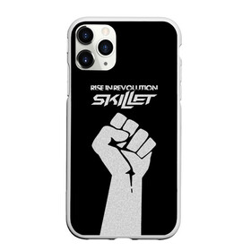 Чехол для iPhone 11 Pro Max матовый с принтом Rise in revolution - Skillet , Силикон |  | skilet | skillet | альтернативный | гранж | группа | джен леджер | джон купер | индастриал | кори купер | метал | ню | пост | рок | сет моррисон | симфоник | скилет | хард | христианский