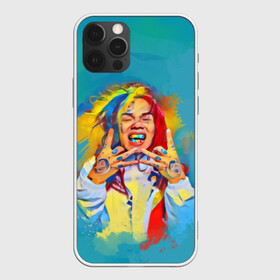 Чехол для iPhone 12 Pro с принтом 6IX9INE PAINTS , силикон | область печати: задняя сторона чехла, без боковых панелей | 6ix9ine | sixnine | tekashi