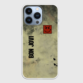 Чехол для iPhone 13 Pro с принтом Bon Jovi ,  |  | bon jovi | альбом | арена | бон | бон джови | глэм | группа | джови | джон | метал | музыка | надпись | песни | поп | попрок | рок | рокер | смайл | солист | софт | стена | хард | хеви | хевиметал