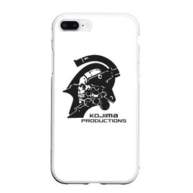 Чехол для iPhone 7Plus/8 Plus матовый с принтом KOJIMA PRODUCTIONS , Силикон | Область печати: задняя сторона чехла, без боковых панелей | hideo kojima | hilermo del toro | kojima productions | norman reedus | бурят гений | гильермо дель торо | леа сейду | лея | мадс миккельсен | норман ридус | хидео кодзима