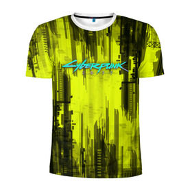 Мужская футболка 3D спортивная с принтом CYBERPUNK 2077 , 100% полиэстер с улучшенными характеристиками | приталенный силуэт, круглая горловина, широкие плечи, сужается к линии бедра | Тематика изображения на принте: 2019 | cd project red | cyberpunk 2077 | future | hack | night city | samurai | sci fi | андроиды | безумие | будущее | город ночи | киберпанк 2077 | логотип | роботы | самураи | фантастика | цифры