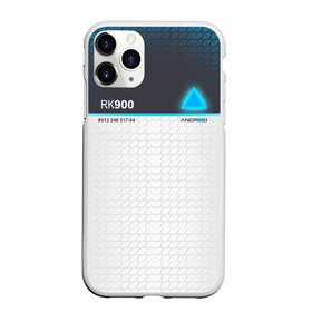 Чехол для iPhone 11 Pro матовый с принтом RK 900 CONNOR , Силикон |  | connor | cyberlife | detroit become human | deviant | kara | markus | ps4 | rk800 |  detroit: become human | детроит | детроит: стать человеком | игры | кара | коннор | конор | кэра | маркус | пиратs | эксклюзив