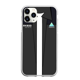 Чехол для iPhone 11 Pro матовый с принтом RK800 без галстука , Силикон |  | 2038 | connor | dbh | detroit | gamer | kara | андроид | девиант | детройт | кара | квест | коннор | маркус