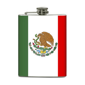 Фляга с принтом Мексика Чемпионат Мира , металлический корпус | емкость 0,22 л, размер 125 х 94 мм. Виниловая наклейка запечатывается полностью | mexico | бразилия | мексика | сборная мексики | футбол | чемпионат мира