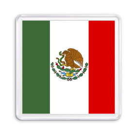 Магнит 55*55 с принтом Мексика Чемпионат Мира , Пластик | Размер: 65*65 мм; Размер печати: 55*55 мм | Тематика изображения на принте: mexico | бразилия | мексика | сборная мексики | футбол | чемпионат мира