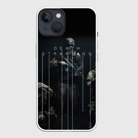 Чехол для iPhone 13 с принтом DEATH STRANDING ,  |  | hideo kojima | hilermo del toro | kojima productions | norman reedus | бурят гений | гильермо дель торо | леа сейду | лея | мадс миккельсен | норман ридус | хидео кодзима