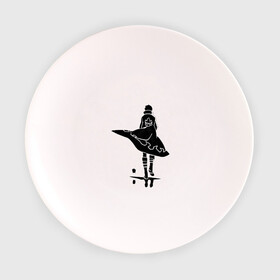 Тарелка 3D с принтом Дырокоп Симон , фарфор | диаметр - 210 мм
диаметр для нанесения принта - 120 мм | gurren lagann | аниме | гуррен лаганн | симон