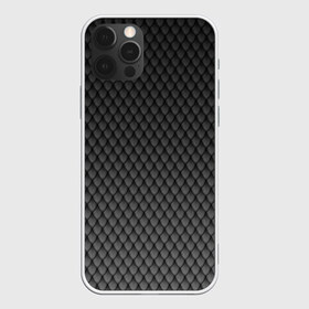 Чехол для iPhone 12 Pro Max с принтом Чешуя дракона , Силикон |  | змеиная кожа | змея | черный