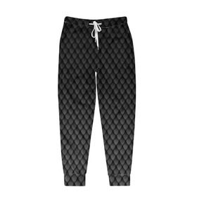 Мужские брюки 3D с принтом Чешуя дракона , 100% полиэстер | манжеты по низу, эластичный пояс регулируется шнурком, по бокам два кармана без застежек, внутренняя часть кармана из мелкой сетки | змеиная кожа | змея | черный