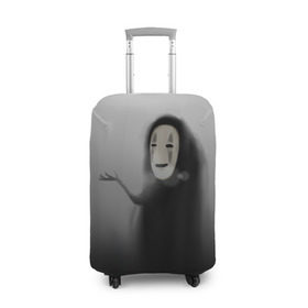 Чехол для чемодана 3D с принтом Унесенные призраками , 86% полиэфир, 14% спандекс | двустороннее нанесение принта, прорези для ручек и колес | spirited away | миядзаки | хаяо