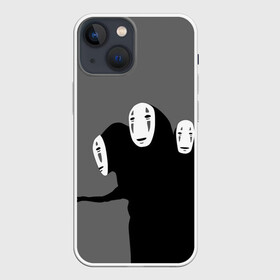 Чехол для iPhone 13 mini с принтом Трехголовый бог Каонаси ,  |  | spirited away | миядзаки | хаяо