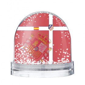 Водяной шар с принтом Atletico Madrid - форма , Пластик | Изображение внутри шара печатается на глянцевой фотобумаге с двух сторон | 