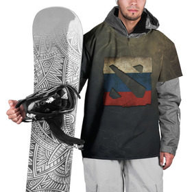 Накидка на куртку 3D с принтом Dota2 Russia , 100% полиэстер |  | Тематика изображения на принте: 