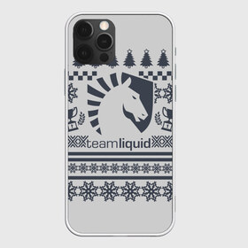 Чехол для iPhone 12 Pro Max с принтом СВИТЕР TEAM LIQUID , Силикон |  | 2019 | blue | cybersport | esport | happy new year | liquid | logo | pro league | team | team liquid | киберспорт | кубок | логотип | новогодние | новый год | тим ликвид | фирменные цвета | чемпионы