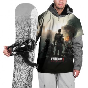 Накидка на куртку 3D с принтом Rainbow Six , 100% полиэстер |  | pvp | воин | герой | огонь | оружия | призрак | снайпер | сражения | тактический | шутер