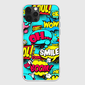 Чехол для iPhone 12 Pro Max с принтом Поп-арт в моде , Силикон |  | pop art | style | безумство | комикс | лейблы | микс | поп арт | яркие | яркое | яркости