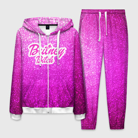 Мужской костюм 3D с принтом Britney Bitch _pink , 100% полиэстер | Манжеты и пояс оформлены тканевой резинкой, двухслойный капюшон со шнурком для регулировки, карманы спереди | baby one more time | britney spears | oops | бритни спирс
