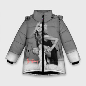Зимняя куртка для девочек 3D с принтом Britney _ , ткань верха — 100% полиэстер; подклад — 100% полиэстер, утеплитель — 100% полиэстер. | длина ниже бедра, удлиненная спинка, воротник стойка и отстегивающийся капюшон. Есть боковые карманы с листочкой на кнопках, утяжки по низу изделия и внутренний карман на молнии. 

Предусмотрены светоотражающий принт на спинке, радужный светоотражающий элемент на пуллере молнии и на резинке для утяжки. | Тематика изображения на принте: baby one more time | britney spears | oops | бритни спирс