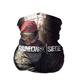 Бандана-труба 3D с принтом RAINBOW SIX SIEGE ALIBI , 100% полиэстер, ткань с особыми свойствами — Activecool | плотность 150‒180 г/м2; хорошо тянется, но сохраняет форму | 