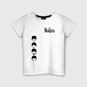 Детская футболка хлопок с принтом The Beatles , 100% хлопок | круглый вырез горловины, полуприлегающий силуэт, длина до линии бедер | beatles | the beatles | бителз | бителс | битлз | битлс | битлы | джон леннон | джордж харрисон | жуки | зе | ливерпульская четвёрка | мерсибит | пол маккартни | поп | ринго старр | рок группа