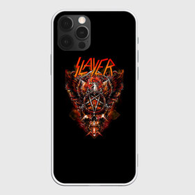 Чехол для iPhone 12 Pro Max с принтом Slayer , Силикон |  | slayer | гэри холт | керри кинг | пентаграмма | пол бостаф | рок группа | слаер | слайер | слеар | слеер | слейр | слеяр | том арайа | хеви