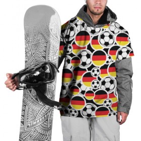 Накидка на куртку 3D с принтом Футбольный Поп арт Германия , 100% полиэстер |  | Тематика изображения на принте: 