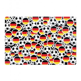 Магнитный плакат 3Х2 с принтом Футбольный Поп арт Германия , Полимерный материал с магнитным слоем | 6 деталей размером 9*9 см | 