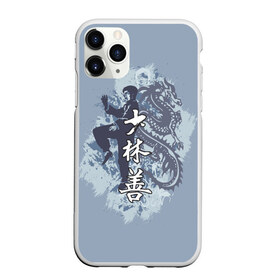 Чехол для iPhone 11 Pro матовый с принтом Kung fu , Силикон |  | брюс ли | дракон | иероглифы | карате | китай | кунг фу