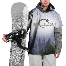 Накидка на куртку 3D с принтом Elex , 100% полиэстер |  | 