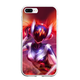 Чехол для iPhone 7Plus/8 Plus матовый с принтом DJ Sona League of Legends , Силикон | Область печати: задняя сторона чехла, без боковых панелей | lol | moba | riot games | воин | лига легенд | маг | поддержка | стратегия | стрелок | танк | чемпион