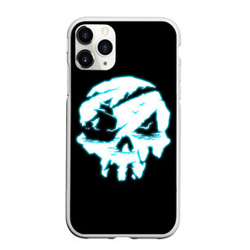 Чехол для iPhone 11 Pro Max матовый с принтом Sea of Thieves , Силикон |  | Тематика изображения на принте: action | adventure | боевик | графика | мульт | остров | пираты | череп