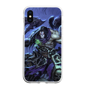 Чехол для iPhone XS Max матовый с принтом Darksiders II Death Lives , Силикон | Область печати: задняя сторона чехла, без боковых панелей | ад | апокалипсис | война | тьма